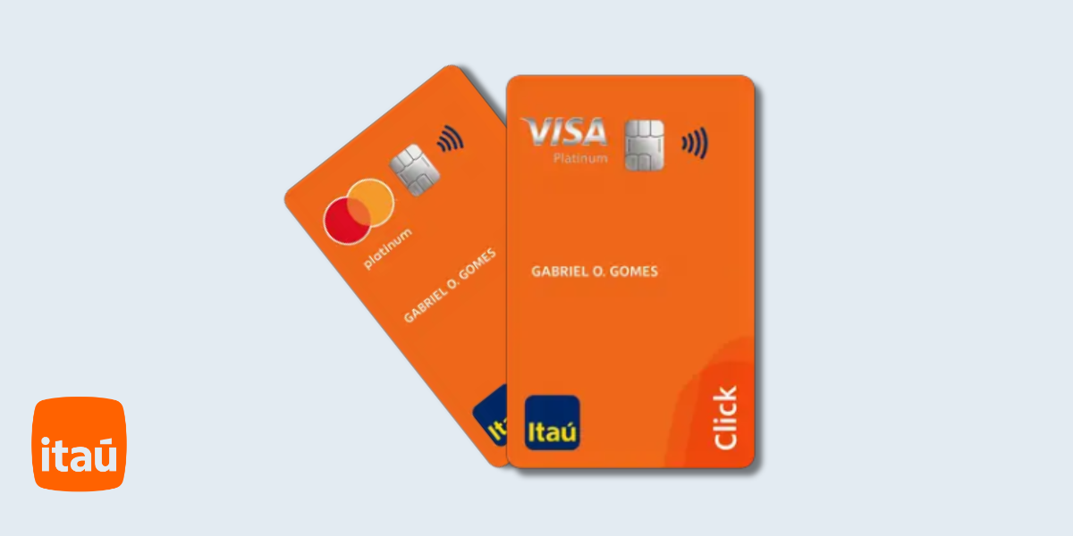 Investimento com R$1? Veja as vantagens do Cartão Click Itaú